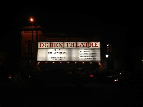 The Concert History of Ogden Theatre Denver, Colorado, United States | Concert Archives