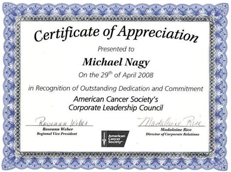 Nice Editable Certificate Of Appreciation Template Example regarding Certificate Of Merit ...