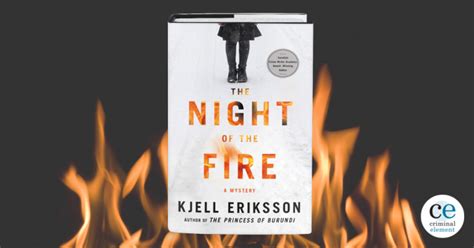 Book Review: The Night of the Fire by Kjell Eriksson