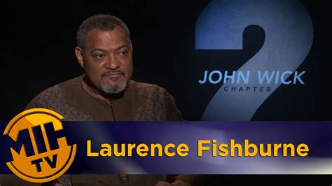 Laurence Fishburne Interview John Wick: Chapter 2 - YouTube