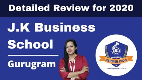 JK Business School - Gurugram | Admission | Placement | Fees | Course - Detailed Review - YouTube