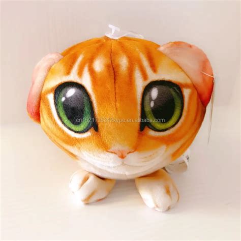 Beautiful Colorful Plush Cat Toys With Embroidered Eyelashes - Buy Cute Cat Plush Toy,Blue Cat ...