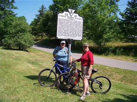 My Carolina Backyard: A day on the Virginia Creeper Trail.