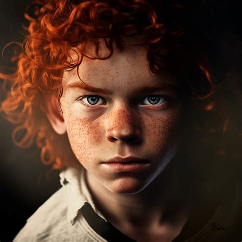 ArtStation - Red Haired Boy 2