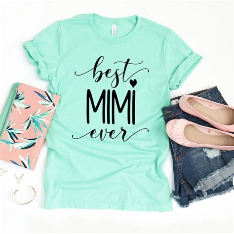 Best Mimi Ever Shirt Mimi Shirt Mimi Tshirt Mimi Gift Mimi | Etsy