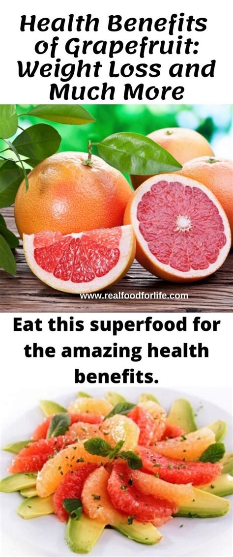 Health Benefits of Grapefruit: Weight Loss and Much More - Superfood