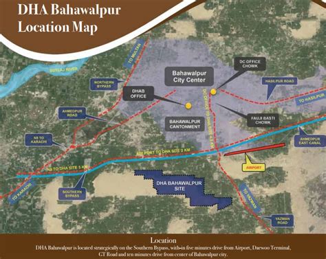 DHA Bahawalpur Project Location, Features and Plot Prices