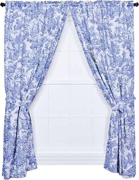 Amazon.com: Blue Toile Curtains
