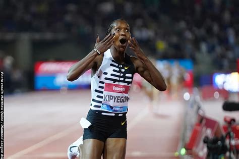 Faith Kipyegon Smashes 1500m World Record In Florence