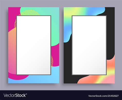 Abstract photoframe with blurred pattern on border