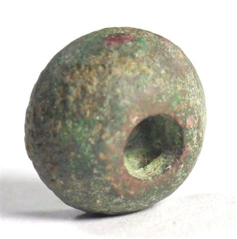 43) Ancient Pre Columbian Copper Bead Artifact 12 mm | Copper, Columbian, Artifacts