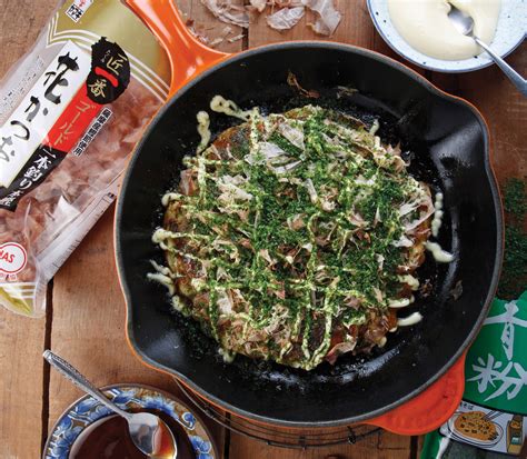 Osaka-Style Okonomiyaki Recipe - Food Republic