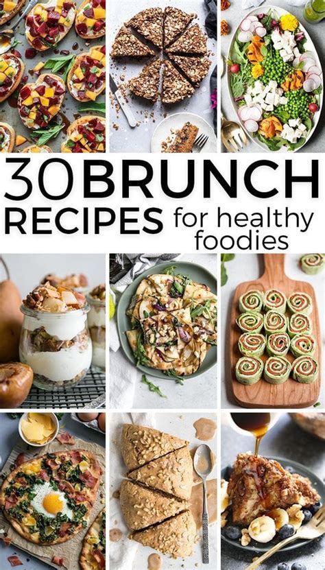 30+ Healthy Recipes for Breakfast + Brunch | Healthy brunch recipes ...