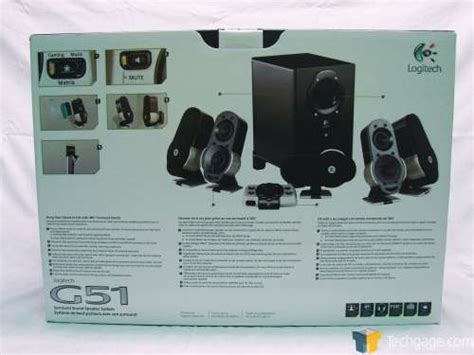 Logitech G51 Gaming Surround Speakers – Techgage