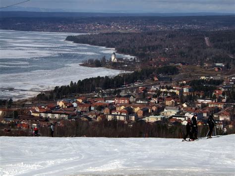 FOREIGN CORN: Rättvik, my home away from home, has skiing