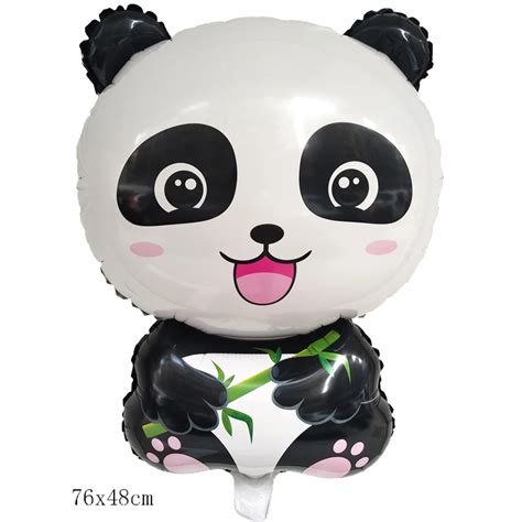 Aliexpress.com : Buy 5pcs/lot Large Cartoon Panda Foil Balloons Birthday Party Decoration Animal ...