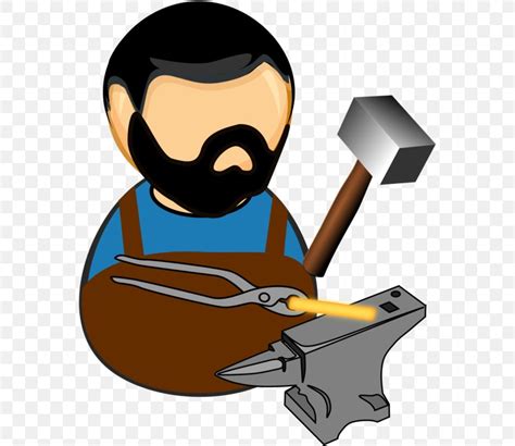 Blacksmith Cartoon, PNG, 571x711px, Blacksmith, Anvil, Blacksmiths Shop ...