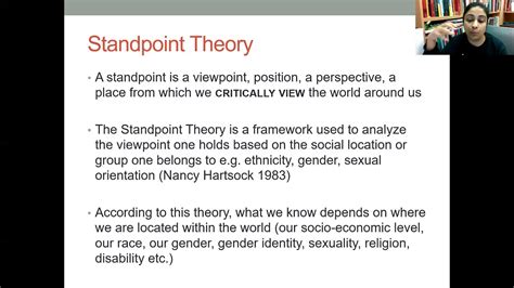 Standpoint Theory - YouTube