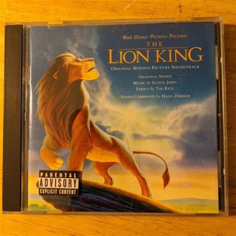 THE LION KING [Original Motion Picture Soundtrack] by Hans Zimmer (Composer) (C… $2.99 - PicClick