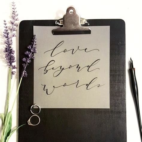 love beyond words, love quotes, relationship goals | Hand lettering ...