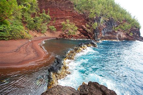 Magnificent Red Sand Beach - Maui, Hawaii | I Like To Waste My Time