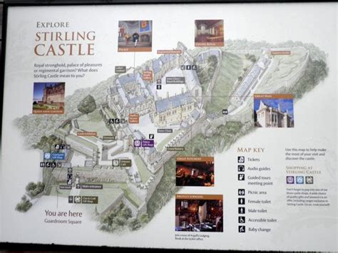 Location map of Stirling Castle - Picture of Stirling, Stirlingshire - TripAdvisor