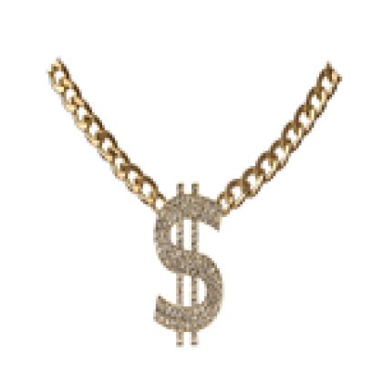 Golden money chain - Roblox