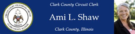 The Official Website of Clark County, IL - Circuit Clerk