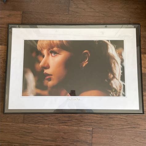 Taylor Swift Lithograph Reputation Delicate Limited Edition! Exclusive Hand # - town-green.com