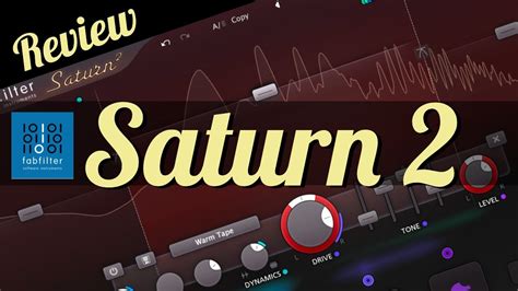 Fabfilter SATURN 2 - Test & Review - [FR] - Mes Premières Impressions ...