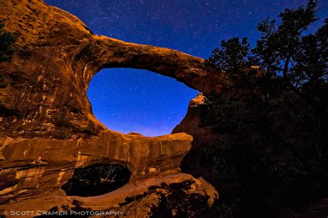 Stars and Night Sky in Arches National Park by Scott Cramer Photography - Adventure Photo / 500px