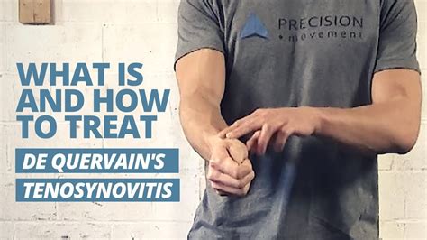 3 Techniques for De Quervain's Tenosynovitis to Relieve Wrist & Thumb ...