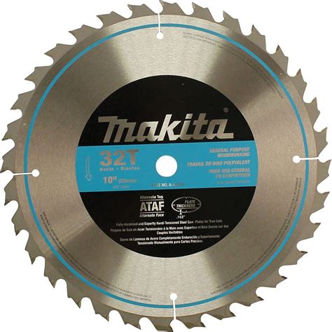 Makita 10 in. 32-Teeth Carbide-Tipped Table Saw Blade-A-94948 - The Home Depot