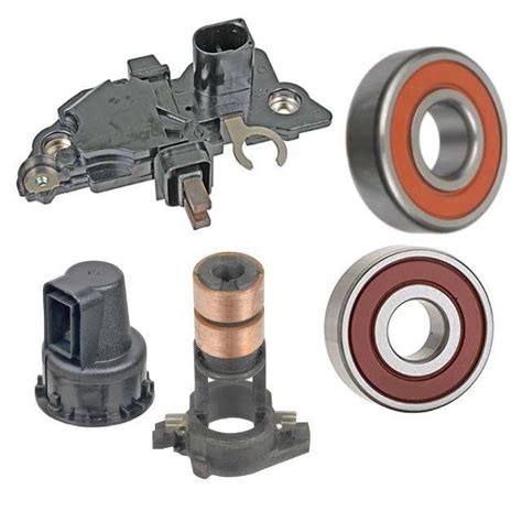 Alternator Kit; Regulator, Brushes, Bearings 1999-2006 Beetle Jetta ...