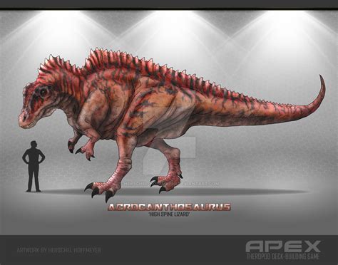 Acrocanthosaurus by Herschel-Hoffmeyer on DeviantArt