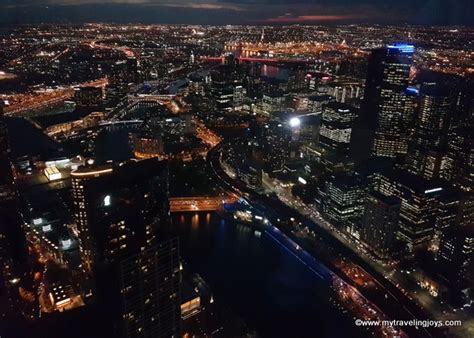 Stunning Views Over Melbourne from Eureka Skydeck 88 ~ My Traveling Joys