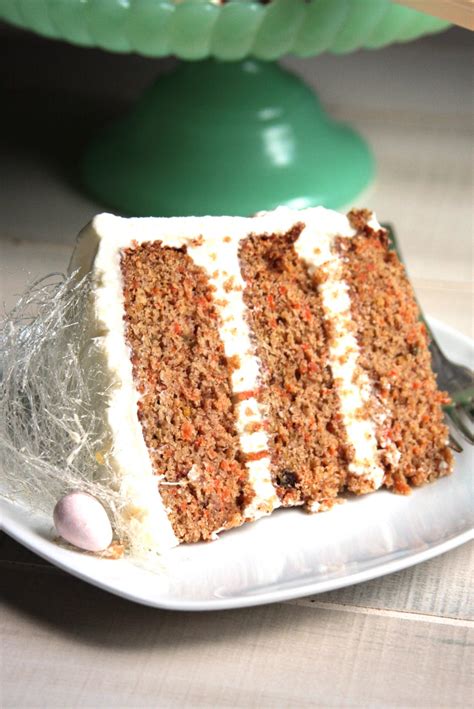 Easter Carrot Cake with Spun Sugar Nest – The Speckled Door