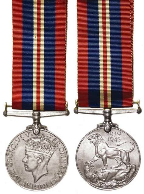 World War II 1939-45 British War Medal