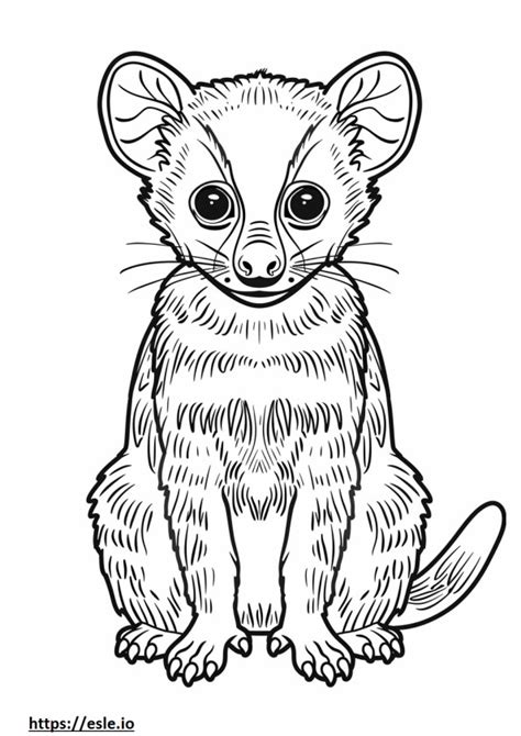 Beauceron cute coloring page