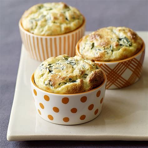 Individual spinach soufflés | Recipes | WW USA