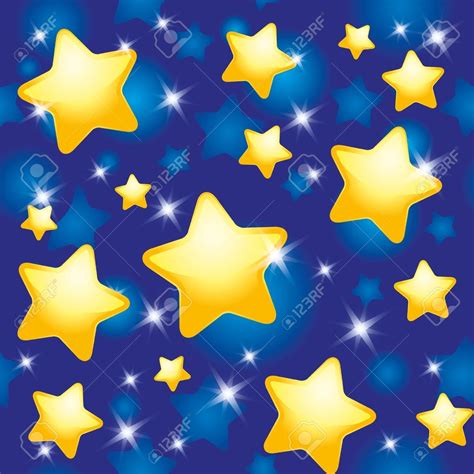 Stars in the Sky Clip Art | Star sky, Clip art, Night sky stars