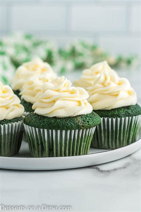 Green Velvet Cupcakes Recipe