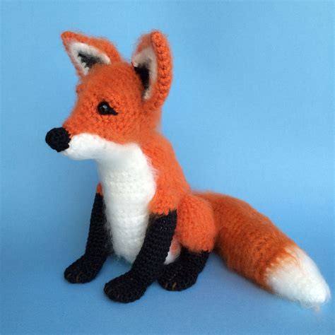 My Little Red Fox crochet pattern. | Crocheted fox pattern, Crochet fox, Fox pattern