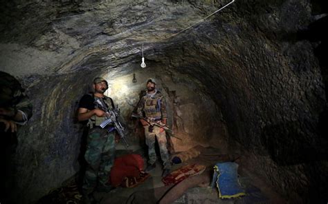 Pictures reveal inside of Afghan caves at 'Mother of All Bombs' blast site