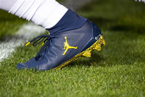 Look: New Michigan Football Jordan Cleats Are Going Viral - The Spun