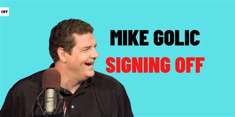 ESPN Radio Mike and Mike, Golic and Wingo fame Mike Golic bids goodbye ...