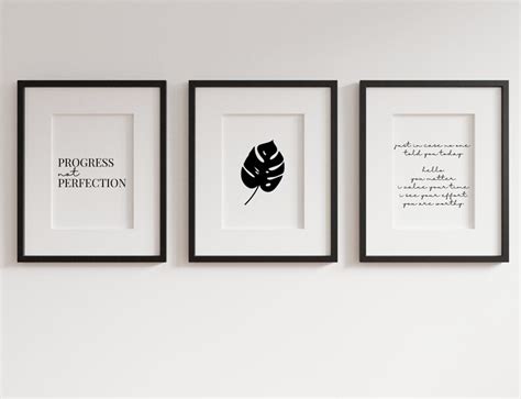 Minimalist Office Wall Art Home Office Prints Trendy Office - Etsy