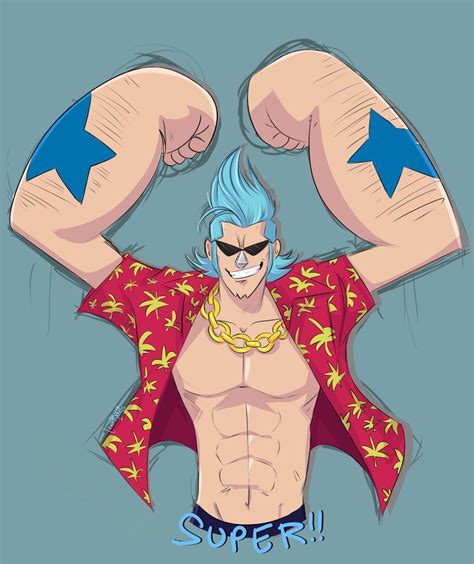 ONE PIECE: Super Franky 64 by lewisrockets | One piece anime, Piecings, One piece crew