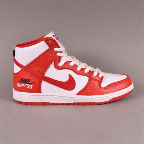 Nike SB Zoom Dunk High Pro Skate Shoes - University Red/University Red - SKATE SHOES from Native ...