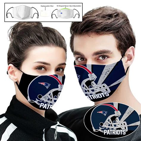 Stocktee NFL New England Patriots Face Masks GTS001122